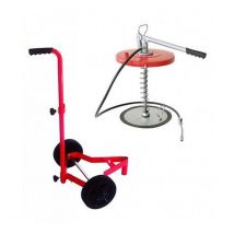 600 - ingrassatore per grasso per fusti da 20-30KG Pompa ingrassaggio Bonezzi italy