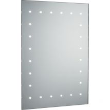 Knightsbridge - 600 x 450mm led Bathroom Mirror with Demister, Shaver Socket and Motion Sensor 230V IP44 14W