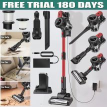 Dayplus - 6000W Cordless Stick Vacuum Cleaner Handheld Wireless Household Vacuum Cleaner