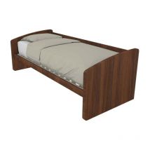 600SE - Canapé-lit de forme simple 80x190 - Noyer Canaletto