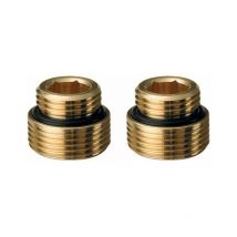 Kit 2 adattatori con attacco 1/2' femmina far 6081 Adattatore