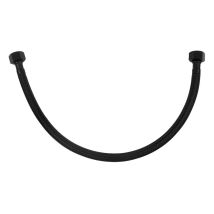 Tecra - Noir Flexible Sanitaire D'Alimentation Tuyau G3/8 X G3/8 60cm Longueur