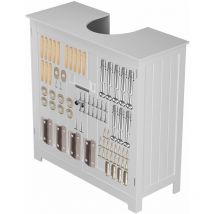 Dayplus - 60cm sous l'évier armoire salle de bains vanité casier