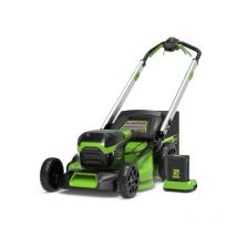 46cm 60V Brushless gezogener Rasenmäher - 4,0Ah Batterie - Ladegerät - GD60LM46SPK4 - Greenworks