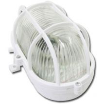 60W ovale Lampe E-27, weiße Box 14024