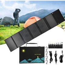 Start - 60W Panneau Solaire Pliable Sac Usb + Dc Sortie Chargeur Solaire Portable Pliable Solaire Dispositif De Charge Extérieure Portable