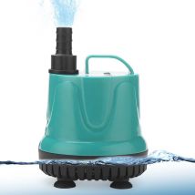 Lifcausal - 60W Submersible Pump Fountain Pump Aquarium Water Pump Tank Fountain 360°Water Absorption Low Water Level design Low Noise