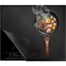 Jalleria - 60x52cm Protection Plaque Induction de Cuisson Magnétique Tapis de Protection Plaque Induction Protege Plaque Induction Tapis Plaque