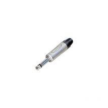 6.35mm klinkenstecker, 2-POLIGER klinkenstecker 6.3mm, vernickelt
