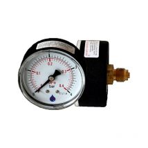 AIM - 63mm 4bar Cadran Mesure Pression Jauge 1/4' Arrière Manomètre