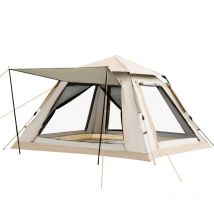 GTA - lifcausal Tente Pop-Up Imperméable 3-4/5-8 Personnes Montage Automatique pour Camping Familial, Randonnée et Trekking en Plein Air