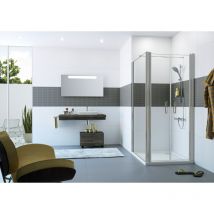 Hüppe - Classics 2 panel lateral para la puerta batiente Ancho: 75