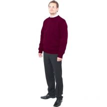 Tuffsafe - 65/35 Premium Burgundy Sweatshirt - XX-Large - Burgundy