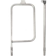 Coocheer - 65032 60.3CM Brûleur de Tube en Acier Inoxydable Accessoire pour Grill Weber Q300 Q320 Q3000 Q3200 Série