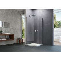 Hüppe - Design pure puerta batiente ancho: 80cm parada a la