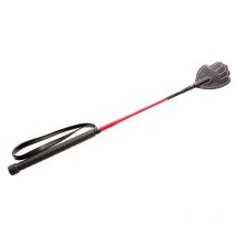 50 cm, Noir: Fouet en nylon avec embout en forme de main