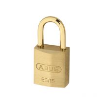 65MB/15mm Solid Brass Padlock Carded ABU65MB15C - Abus Mechanical