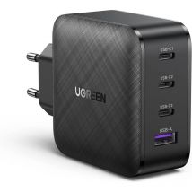 Sevengirl - 65W 4 Ports Chargeur usb c Rapide avec GaN Tech Compatible avec iPhone 16 Plus Pro Max 15 14 13 12 11 x Galaxy S24 Ultra Plus S23 S22 S21