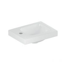 Geberit iCon Light lavamanos, 38 cm x 28 cm, con orificio de