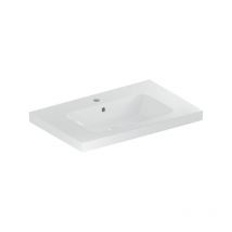 Lavabo Geberit iCon Light, 90 cm x 48 cm, con agujero para grifo,