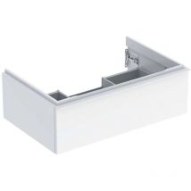 Keramag - Geberit iCon mueble bajo lavabo, 1 cajón, 74x24,7x47,6 cm,