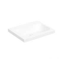 Keramag - Geberit iCon Light lavabo sobre encimera, 60 cm x 48 cm, sin