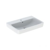 Geberit Renova Plan, lavabo sobre encimera , 70x48 cm, 1 agujero