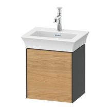 Tulip blanco, mueble de lavabo colgado en la pared, ancho - Duravit