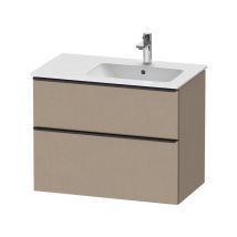 Duravit D-Neo, mueble de baño de pared, ancho 810 x fondo 462mm,