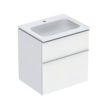 Keramag - Geberit iCon Set mueble lavabo con mueble bajo lavabo, 2 cajones,