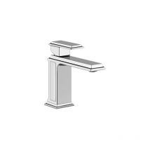 Gessi - Eleganza, grifo monomando para lavabo, conexión de manguera
