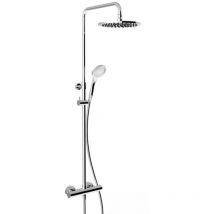 Grifería termostática vista Gessi con 1/2 conexiones ocultas,