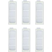 6er-Pack HEPA-Filter für Deebot T20 Pro Plus Roboterstaubsauger – waschbares und wiederverwendbares Ersatzteil
