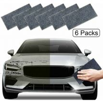 Rnemitery - 6er-Pack Nano-Glanztuch, Auto-Kratzer-Reparaturtuch, Nano-Zaubertuch für Auto, Neu