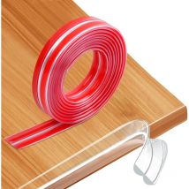 6M Bande Coin de Table Protection Bebe,Protection Meuble Bébé Transparent,Bande Protection Meuble,Pré-adhésif pvc Protecteur des Bords et Angles Bebe