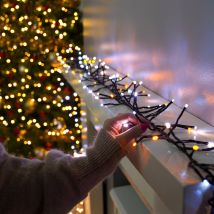 6m Smart App Controlled Twinkly Gen ii Christmas Cluster Lights rgb Indoor Home Multi Colour Select