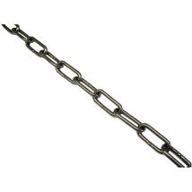 Securefix Direct - 6MM Stainless Steel Long Link Chain DIN762 (Anchor 316 Grade)