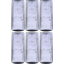 Gabrielle - 6Pcs Aquarium Filter Cotton Filter Media Replacement Wall Mount Filter Accessory for Aquariums
