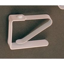 5BLISTER bl fermatovaglia laccato bianco 4 pz