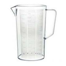 6PZ caraffa graduata con manico 'florida' - LT.1,5 - CM.12X19H.