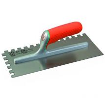 Ancora - 6PZ frattazzo eccelsa dentato superiore/destro art. 848/D-DX CM.28X12 dentatura mm. 5X7