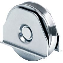 6PZ ruota per cancelli gola a 'y' art. 330Y diametro 98 - portata 200 kg