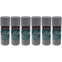 6x Baufix Silber Lackspray 400ml Farbspray Sprühdose Lack Buntlack Sprühfarbe