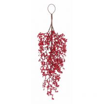 6x Decor. Delia Bacche Rosso Goccia