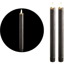 2x Novaliv led Kerze Echtwachskerzen