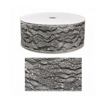 Ruban Dentelle C-Lustrino Argent 20M