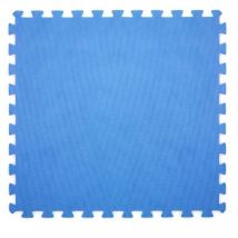 Tapis Puzzle Doux pour Piscine 60X60X0.8 Bleu 6Pcs