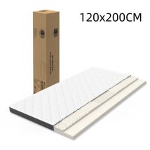 Matratze 120x200cm 7cm Dick Minimalistische Dünne Matratze Mit Abnehmbarem Bezug Hochglänzender Gelschaum Multifunktionale Matratze