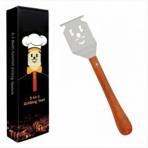 Kinsi - 7 en 1 d'accessoires pour Barbecue à Griller -Ustensile de barbecue