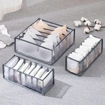 Organizer per cassetti pieghevole - 1 pezzo per riporre biancheria intima, organizer per vestiti per cassettiere, per calzini, biancheria intima,